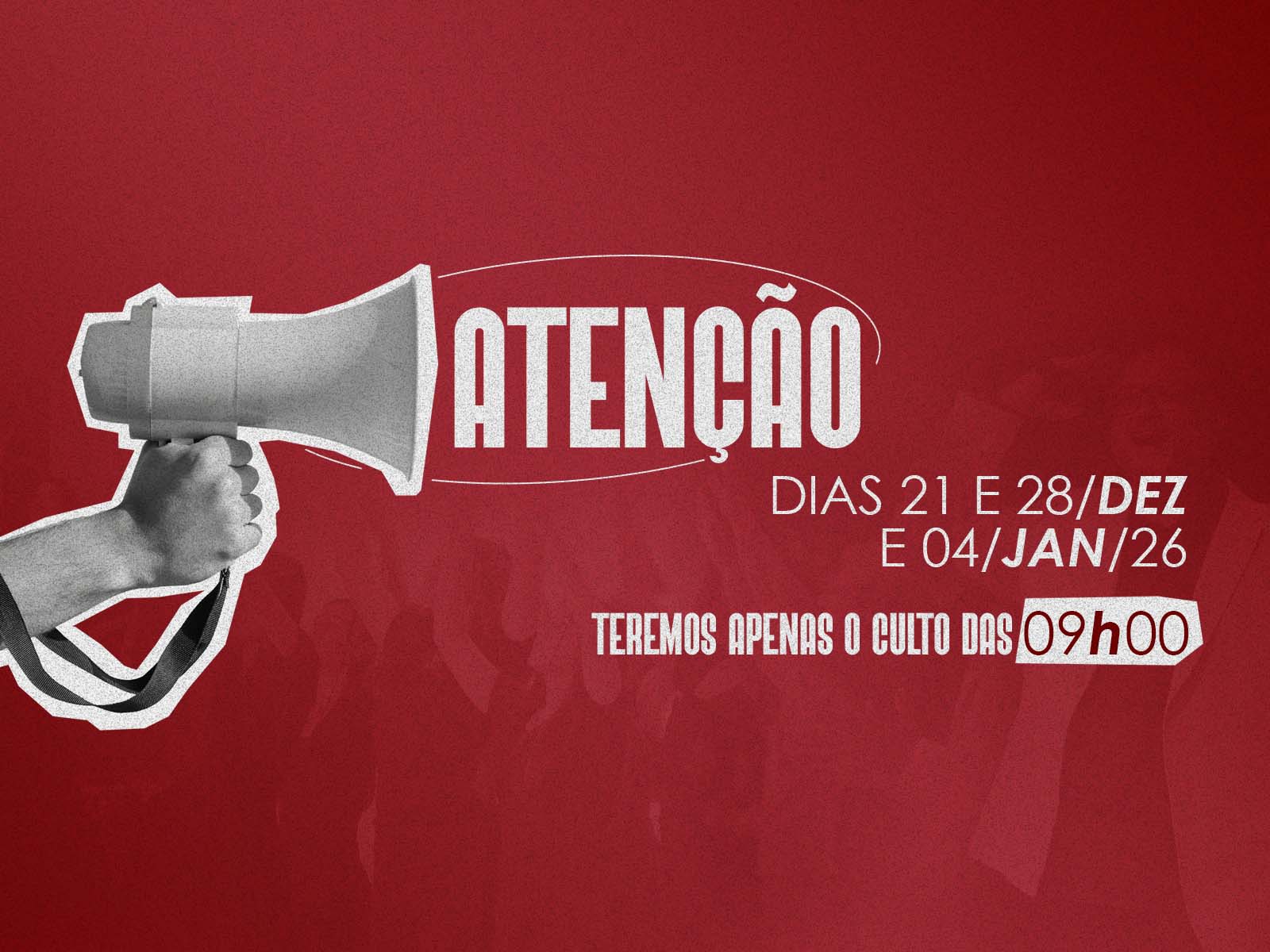 Agenda da semana