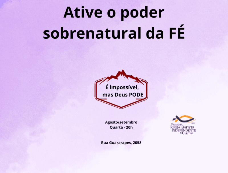 Ative o Poder Sobrenatural da Fé