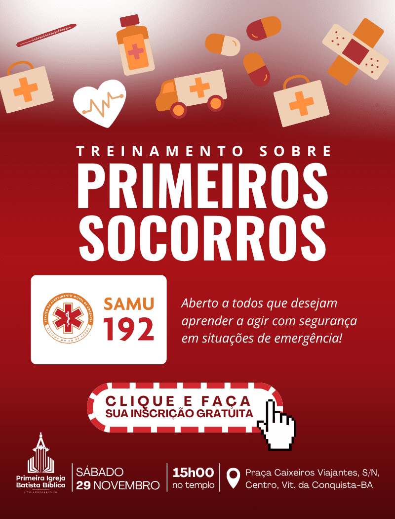 Treinamento PRIMEIROS SOCORROS