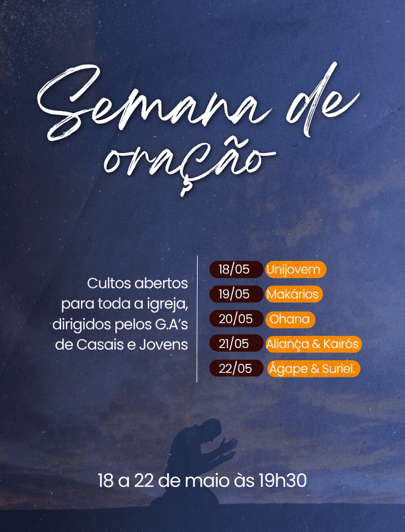 SEMANA DE ORAÇÃO