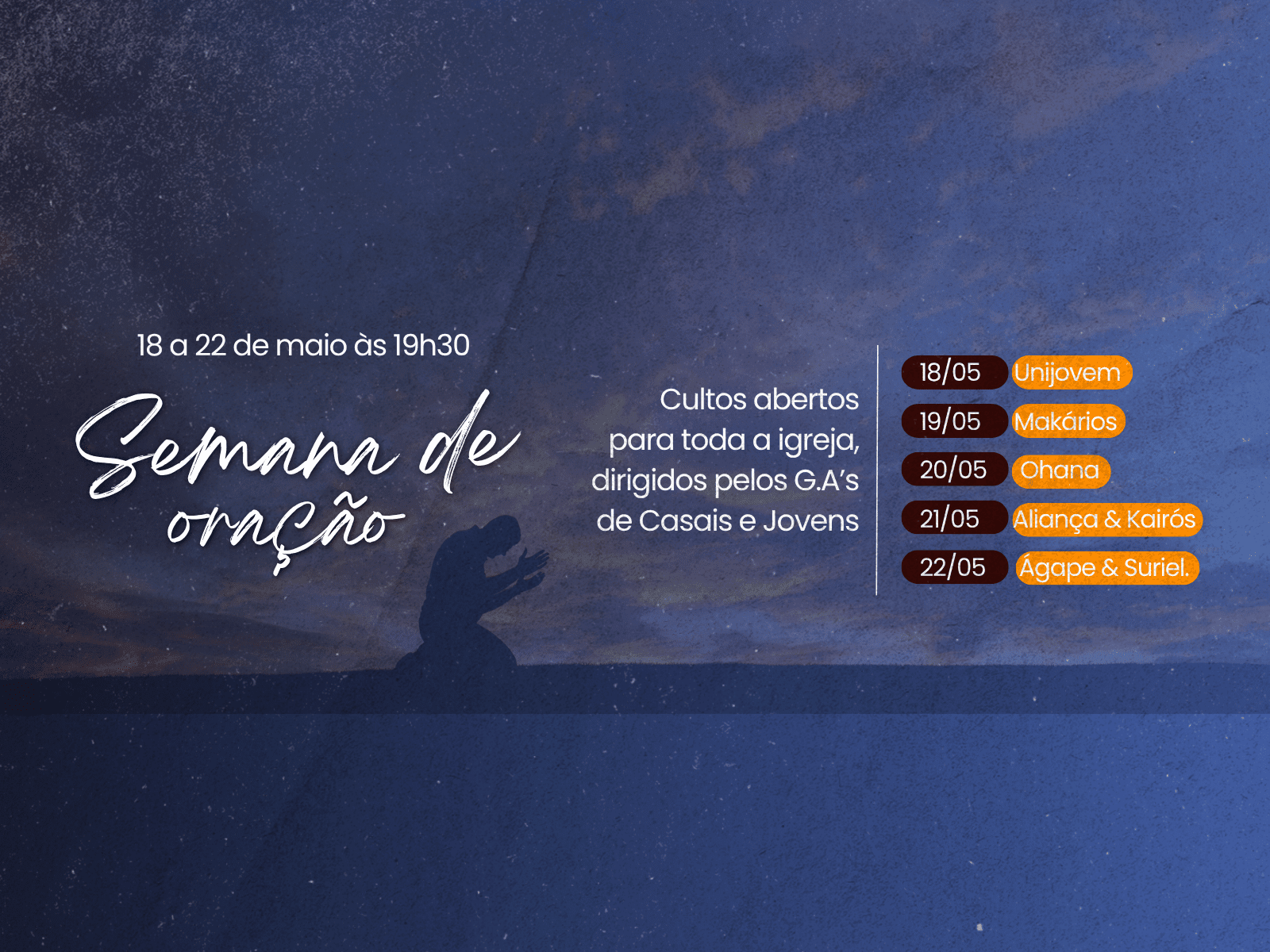 SEMANA DE ORAÇÃO