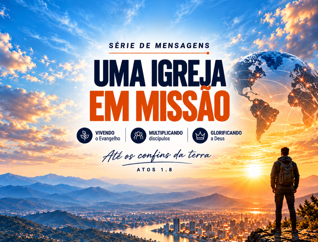 SÉRIE DE MENSAGENS - UMA IGREJA EM MISSÃO - INÍCIO: 06/09 - 10h30