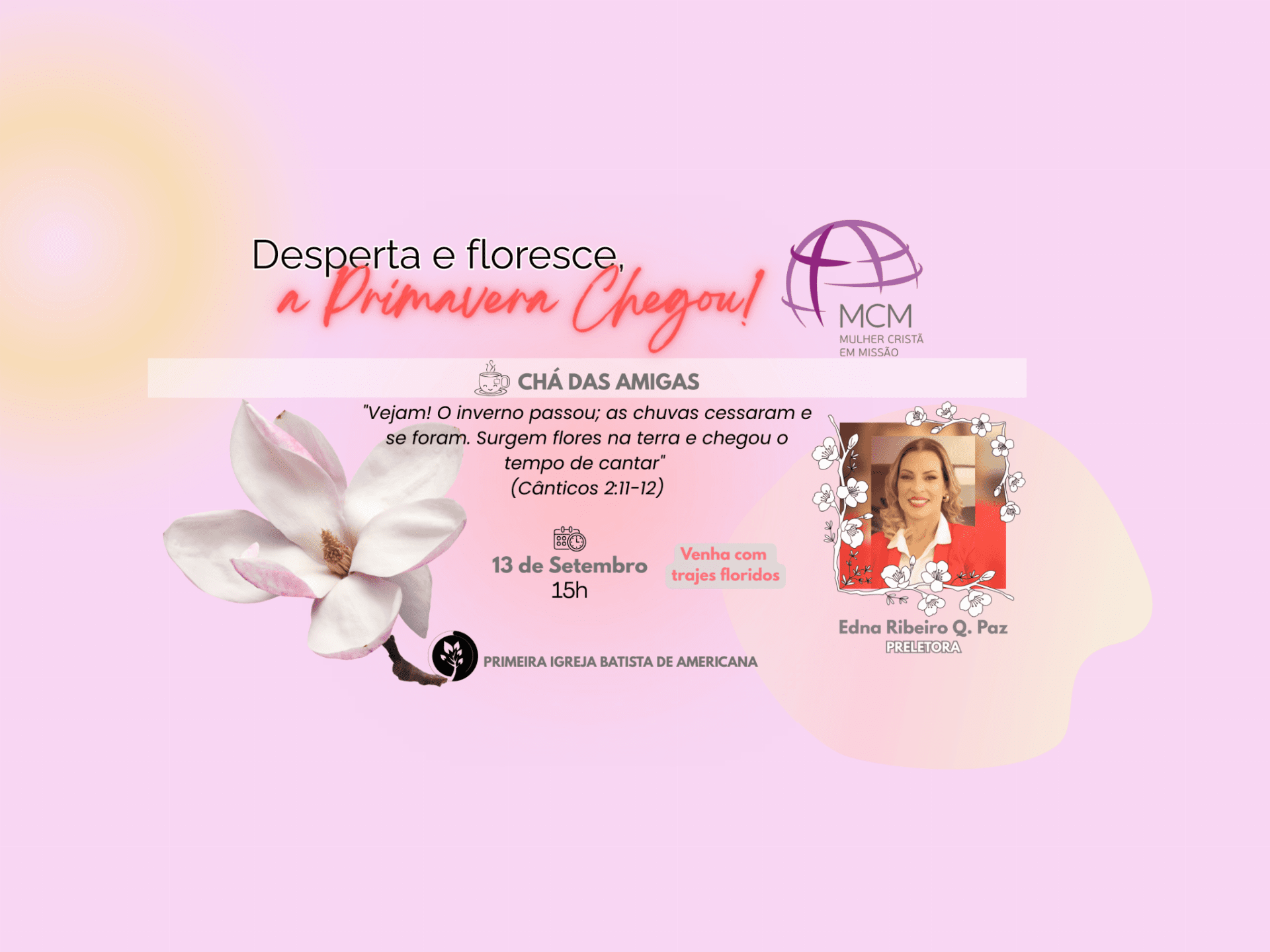 Chá das Amigas - Desperta e floresce, a Primavera chegou!