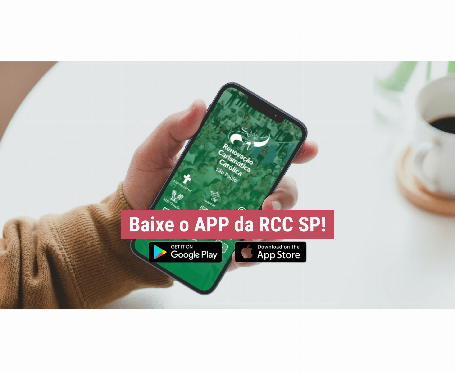 Baixe o App da RCC SP!