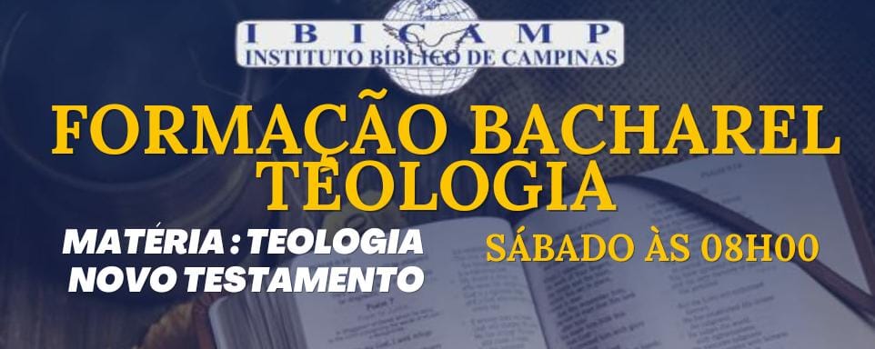 FORMAÇÃO BACHAREL TEOLOGIA