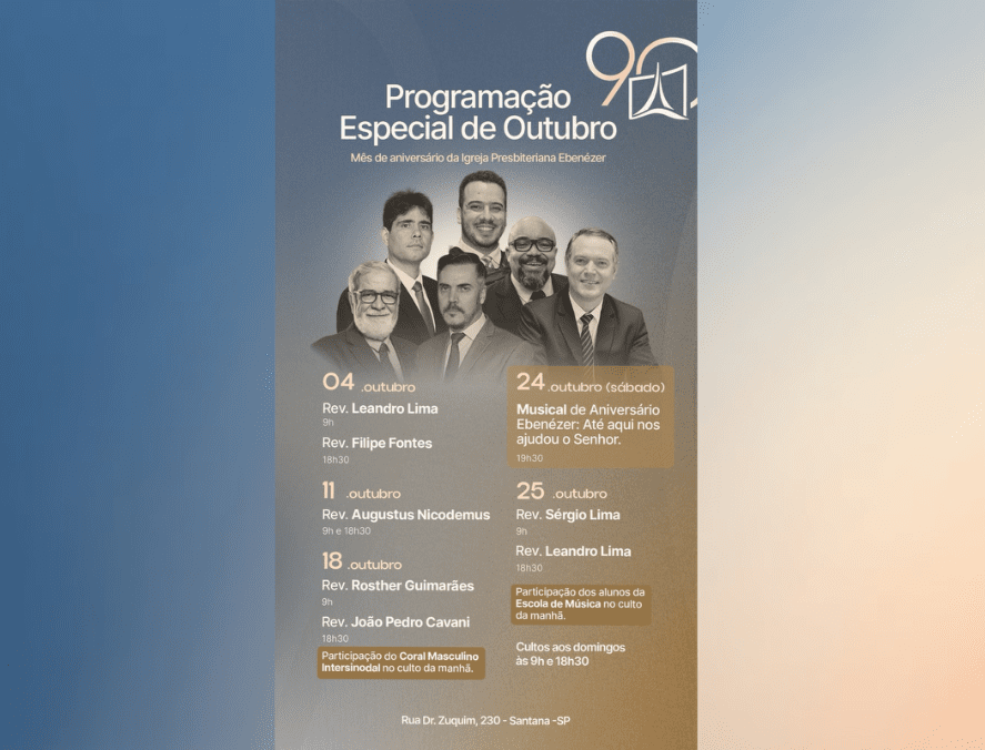 Ebenézer 90 anos