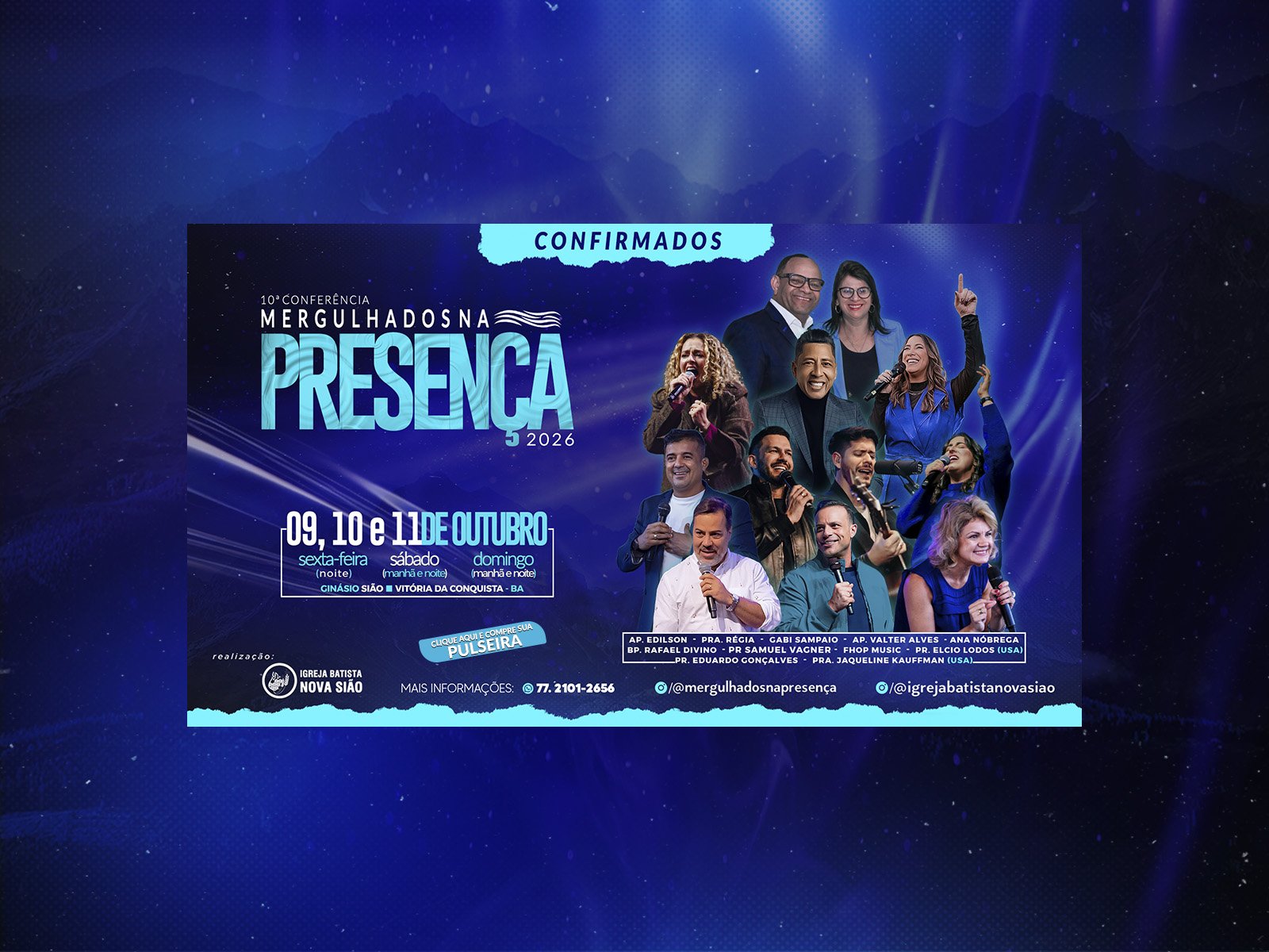 SITE MERGULHADOS NA PRESENÇAS