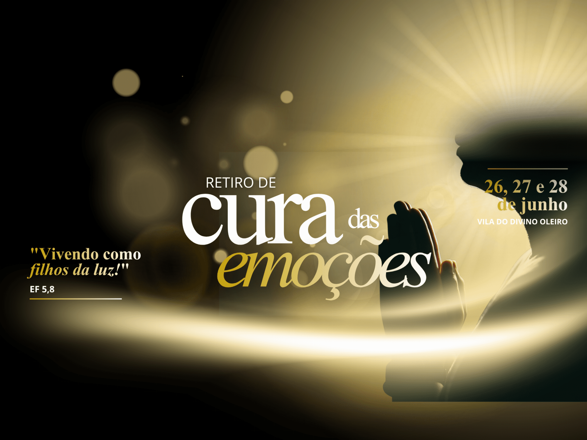 RETIRO DE CURA DAS EMOÇÕES
