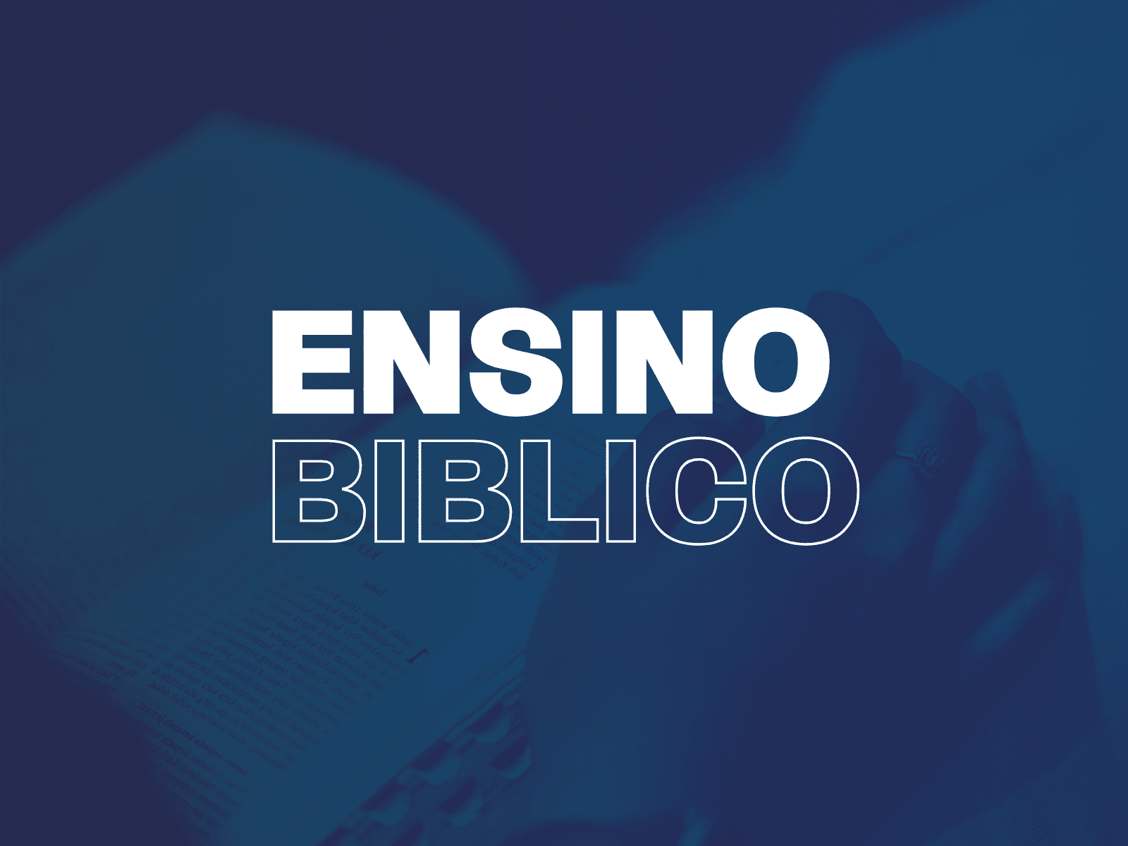 ensino biblico