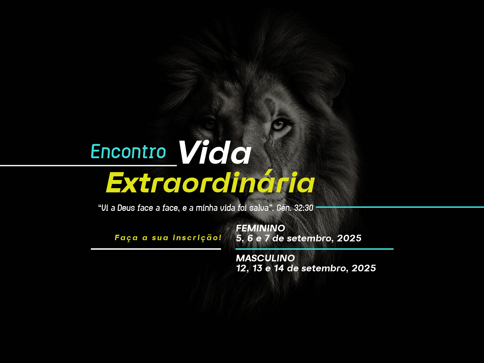 Faça a Sua Inscrição!