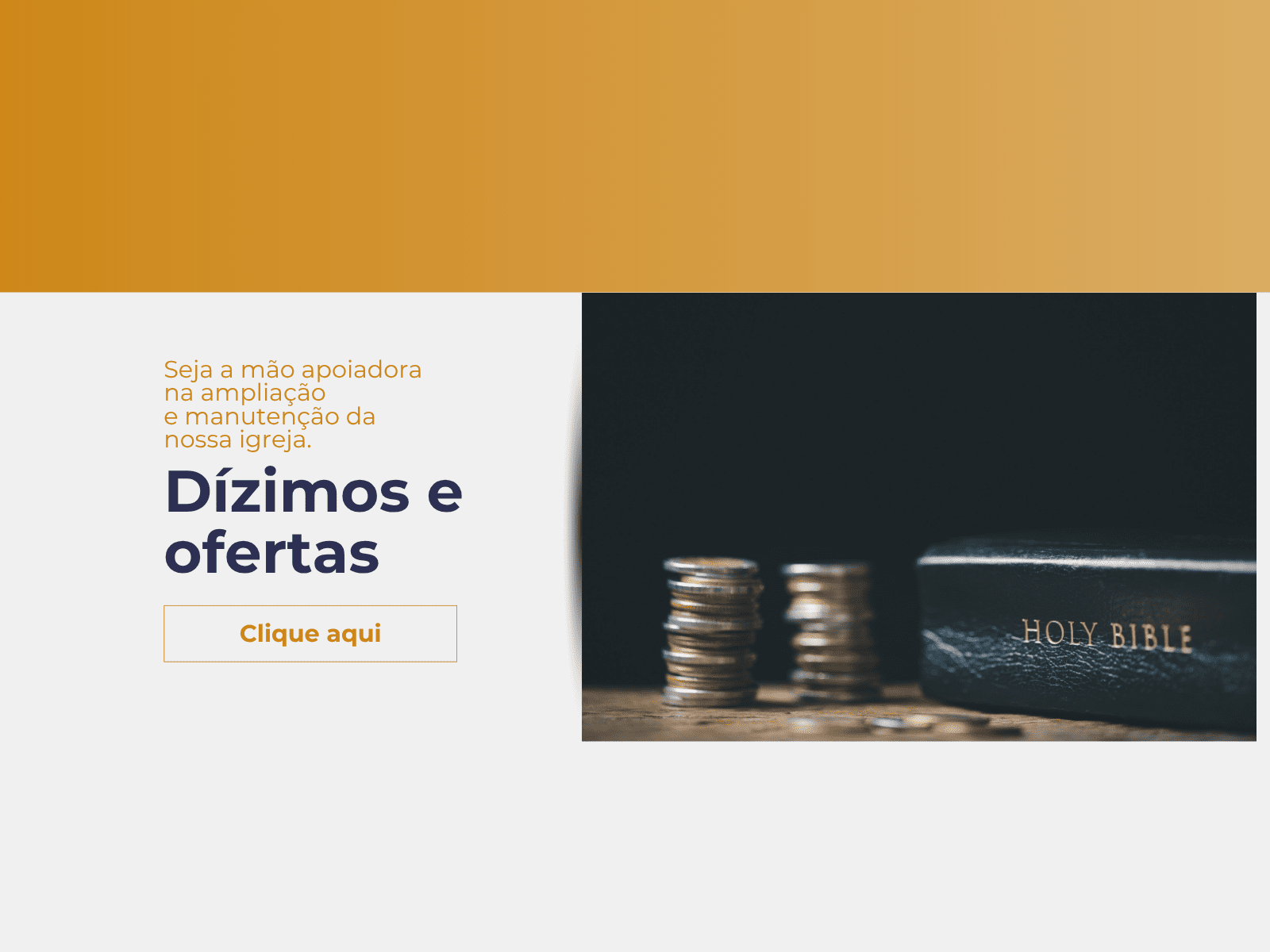 Dízimo e oferta