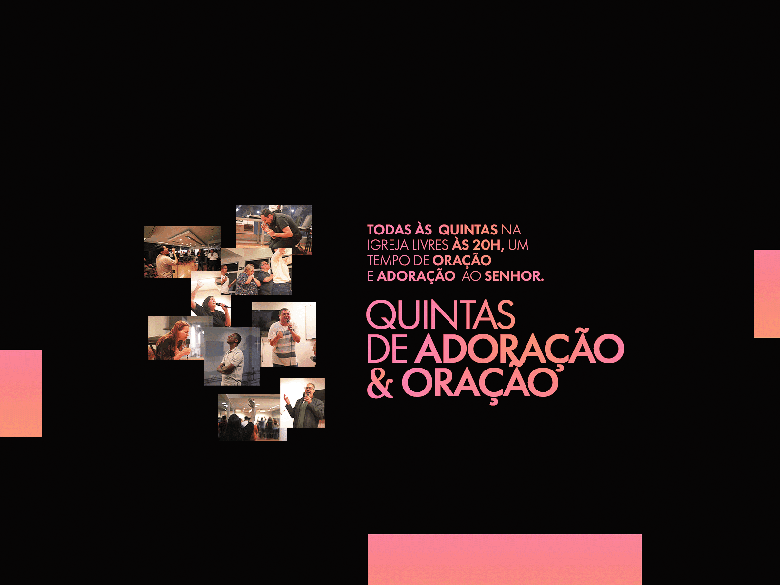 Quintas de adoração e oração