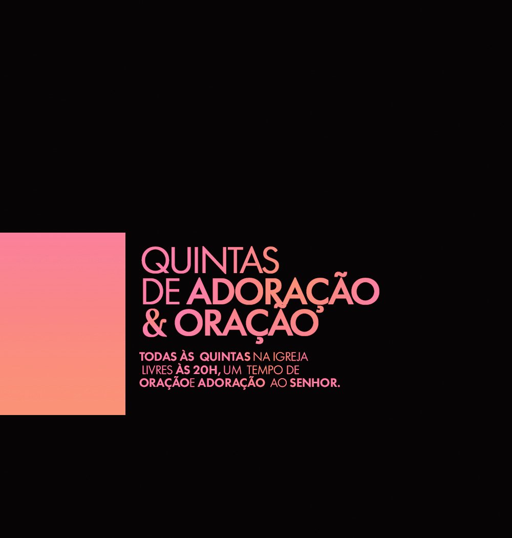 Quintas de adoração e oração